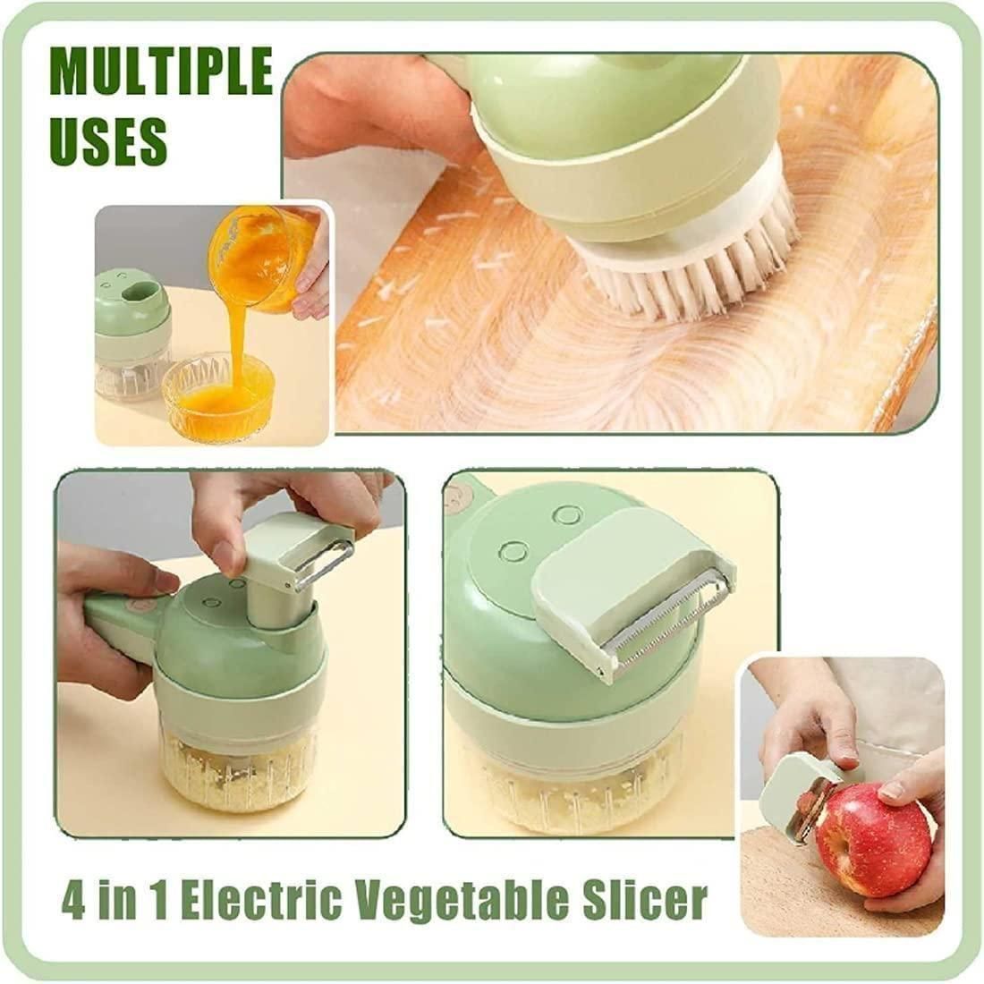4 in 1 Vegetable Cutter & Chopper – Fast, Safe & Time-Saving Kitchen Tool