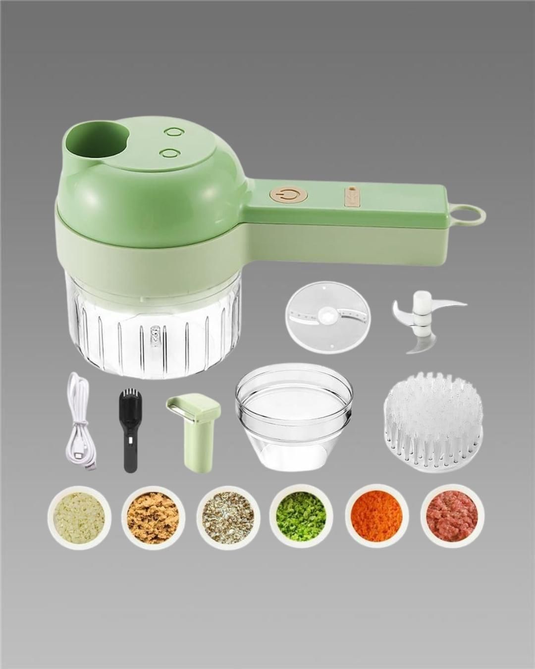 4 in 1 Vegetable Cutter & Chopper – Fast, Safe & Time-Saving Kitchen Tool